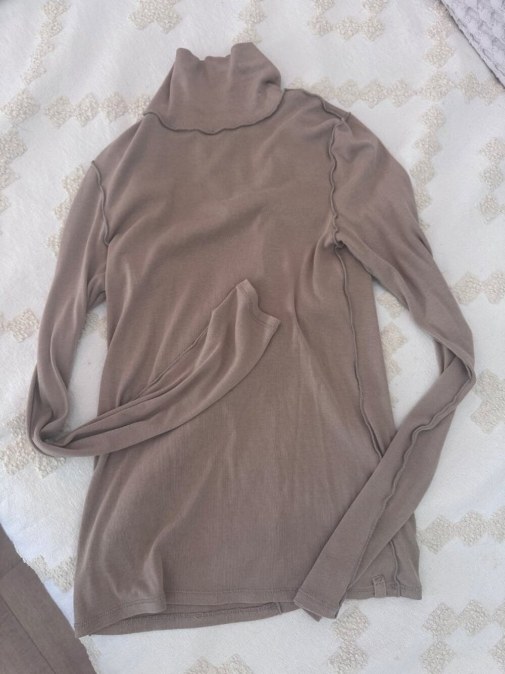 We the Free | Mock Neck Long Sleeve Top | XS